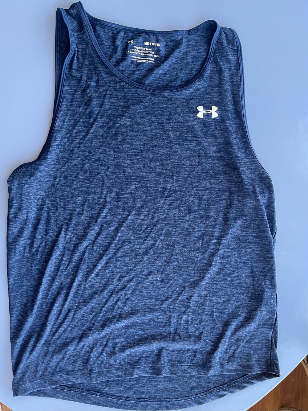 Under Armour Blue Tech Tank Top